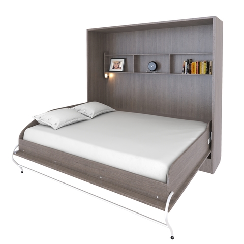 Шкаф-кровать горизонтальная двуспальная 160 см queen size