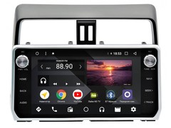 Магнитола для Toyota Prado 150 (2018+) Android 10 2/16GB IPS DSP 4G модель CB3096TS9-RUS