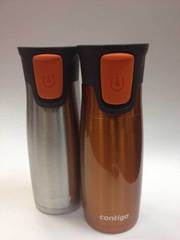 Термокружки Contigo (2 шт.) оранжевая/металлик