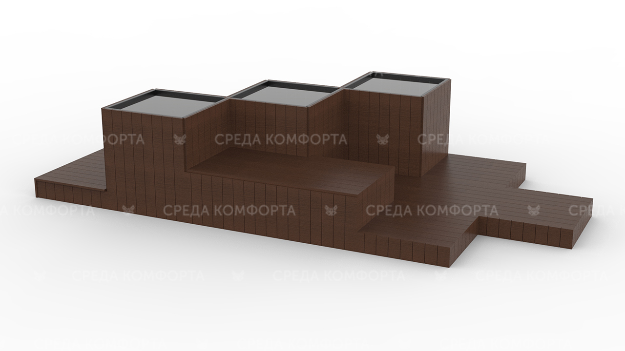 сцена среда комфорта sc0009. среда комфорта сцены. среда комфорта сургут. контейнерная площадка 3000х1500х2200 мм nvs0057. навес для контейнерной площадки.