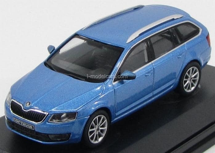 Skoda Octavia III Combi 2013 Denim blue metallic Abrex 1:43