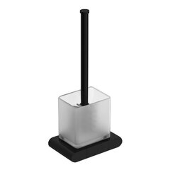 Art&Max AM-E-3981-MB PLATINO AM-E-3981-MB Щетка для унитаза, черный матовый фото