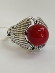 Ракушка(кольцо из серебра)
