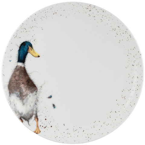 Тарелка обеденная 27см Забавная фауна Утка Royal Worcester