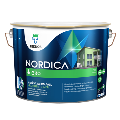 TEKNOS NORDICA EKO/ТЕКНОС НОРДИКА ЭКО Краска для домов