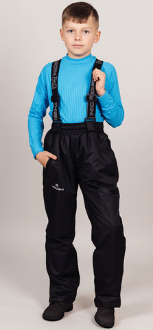 Детские теплые зимние брюки Nordski Active Black