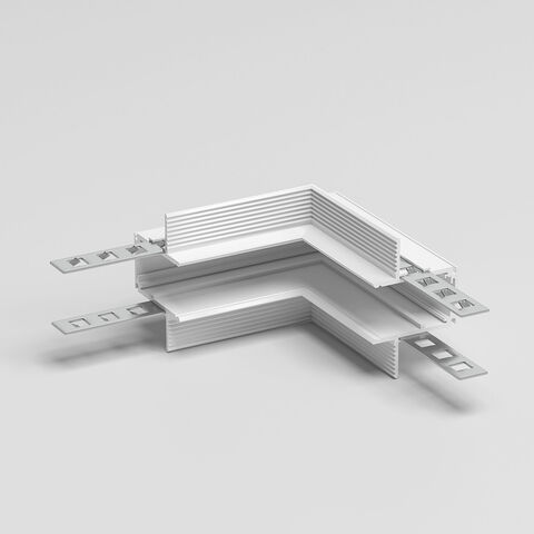 Коннектор угловой Elektrostandard Slim Magnetic внутренний для встраиваемого шинопровода под ГКЛ 9,5мм 85213/00 белый