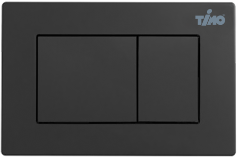 Кнопка смыва TIMO REKO 250x165 matt black (FP-004MB)