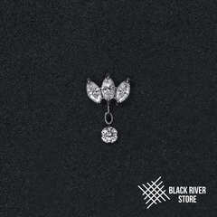 Pendant 3K Marquise Crystal