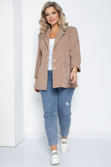 Жакет Зоя (светло-коричневый) Б12532-3 LT Collection