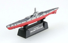 Модель Подводная лодка U9B 1941 г масштаб 1:700 ВМФ Германии