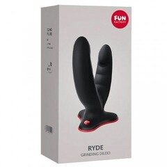 Двойной фаллоимитатор Ryde Fun Factory (черный)