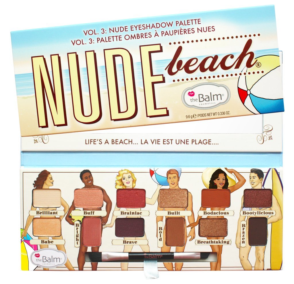 Палетка теней The Balm Nude Beach