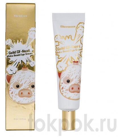 Крем для глаз Elizavecca Gold CF-Nest White Bomb Eye Cream, 30 мл