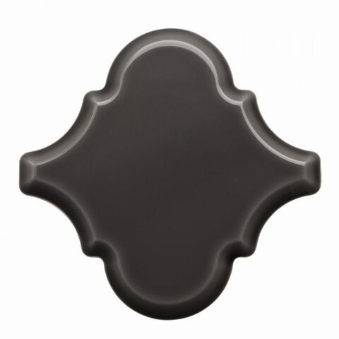 Adex Renaissance Arabesco Biselado Volcanico 15x15