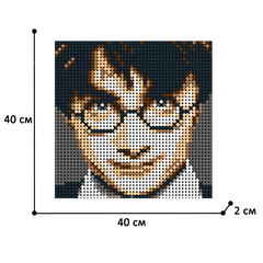 Набор для творчества Wanju pixel ART картина мозаика пиксель арт - Гарри Поттер Harry Potter 2603 детали круглые M0010