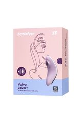 Сиреневый вакуум-волновой вибростимулятор клитора Satisfyer Vulva Lover 1 - 
