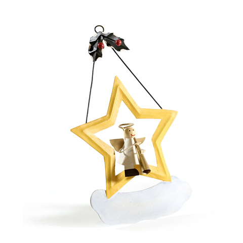 НОВОГОДНЯЯ ИГРУШКА ANGEL IN STAR
