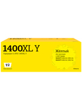Картридж T2 IC-CPGI-1400XL Y для Canon MAXIFY MB2040, MB2140, MB2340, MB2740, желтый