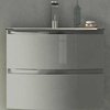 Cezares 54854 VAGUE База под раковину с двумя выдвижными ящиками  54854 Grigio lucido, 69x52x55