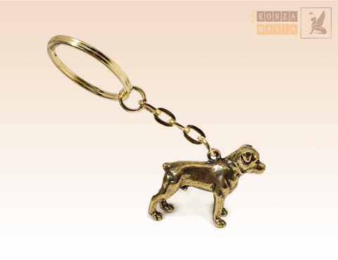 брелок Собака Ротвейлер