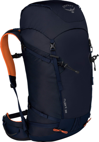 Картинка рюкзак туристический Osprey Mutant 38 Blue Fire - 1