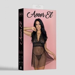 Эротическое платье Castalia L/XL черное