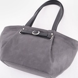 Сумка Саломея 341 македония серый + черный