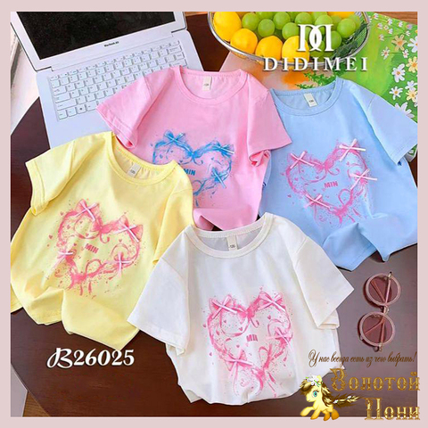 Футболка хлопок д (3-7) 261110-J4085