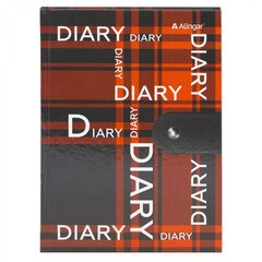 
          Ежедневник недатированный, А5, Alingar, 7БЦ, глянцевая ламинация, линия, 136 л, "Шотландка"