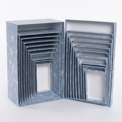 Коробка одиночная, Прямоугольник, Морозное утро, 21,5*13,5*8 см, 1 шт.