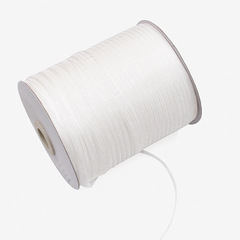 Лента органза на катушке (1,0см*457м), Белый (1001), 1 шт.