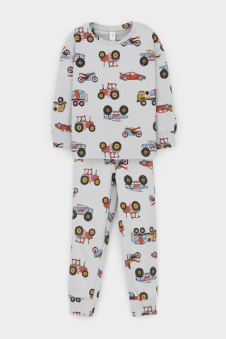 пижама  для мальчика  К 1587/речной перламутр,машины