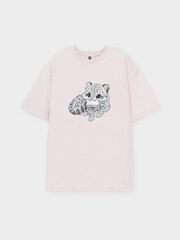 фуфайка  для девочки  КР 302871/розовый 4144 к619