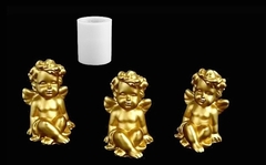 Силиконовый молд Ангелочек № 37 мини