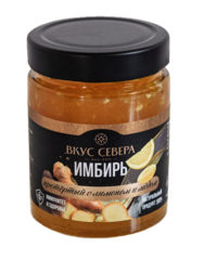 Имбирь протертый с лимоном и медом 300 г