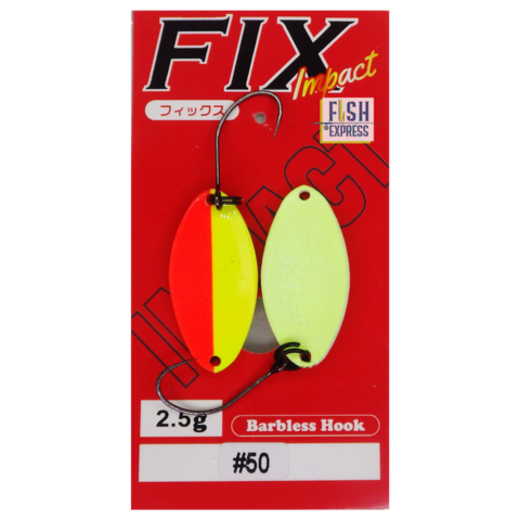 Блесна колеблющаяся FOREST FIX IMPACT 2.5g цвет #50 (РЕПЛИКА)