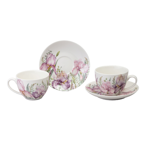 Чайный набор на 2 персоны, 4 предмета Lefard 