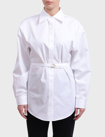 Рубашка с поясом HUGO Eyane