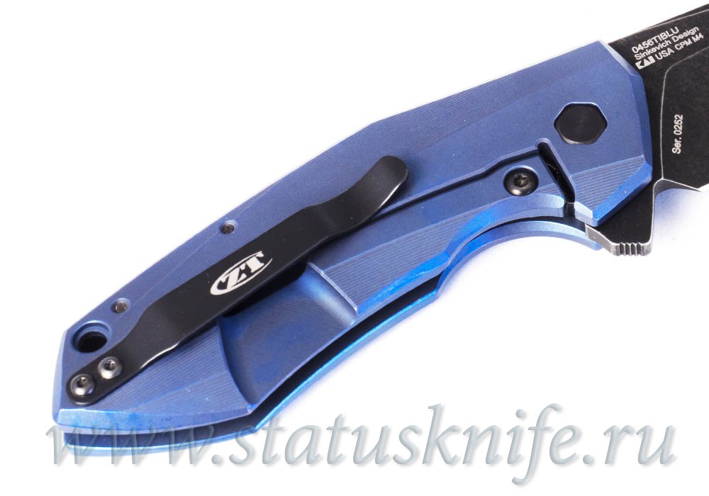 Нож Zero Tolerance 0456TiBlu Sinkevich