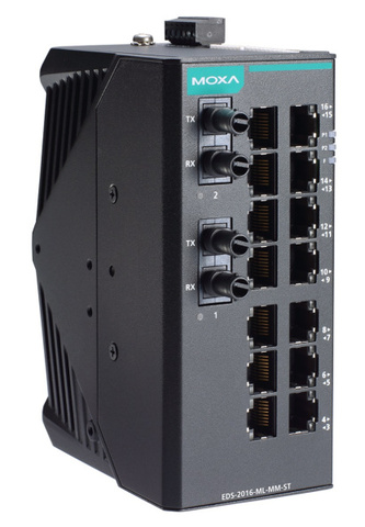 Коммутатор MOXA EDS-2016-ML-MM-ST