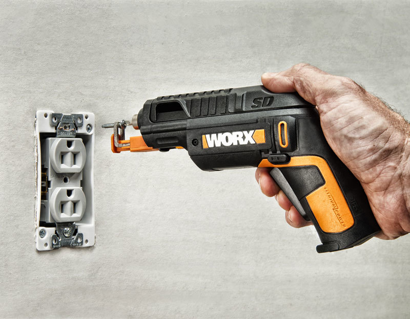 Отвертка аккумуляторная WORX WX255 SD Slide Driver, 4В, ЗУ, набор бит (6 шт)