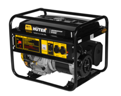 Портативный бензогенератор HUTER DY6500L - [5 кВт / 220V]