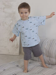 Футболка оверсайз Mjölk Кемпинг