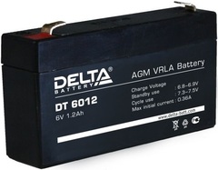 DELTA DT 6012 аккумулятор