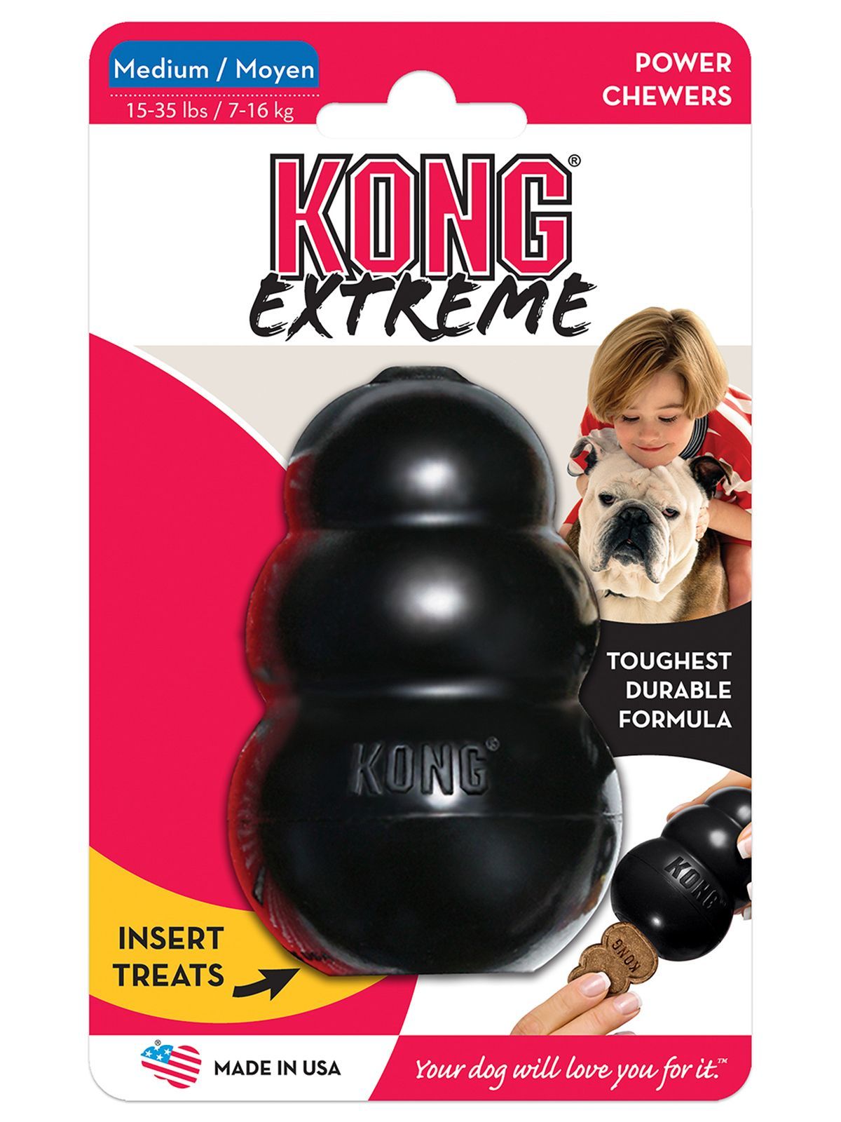Игрушки Игрушка для собак KONG Extreme M очень прочная средняя 8х6 см K2_1.jpeg