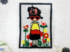 Декоративный пришивной элемент, р. 20х28 см