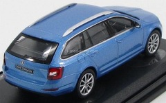 Skoda Octavia III Combi 2013 Denim blue metallic Abrex 1:43