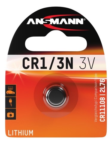 Батарейка литиевая CR1/3N ANSMANN 3V