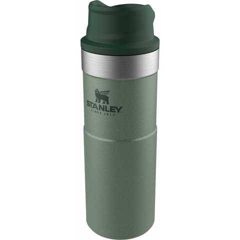 Картинка термостакан Stanley classic 0,47l trigger action 1-hand Зеленый - 2